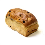 Foto van “Rozijnenbrood klein lang”